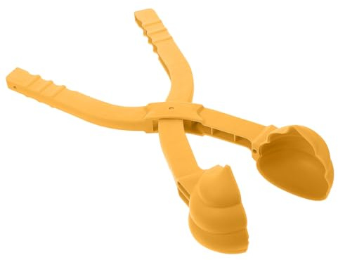 MUSISALY Machine à Boules de Neige 36 Cm Grand Format de Caca, Pince pour Garçon et Filles, D'extérieur d'hiver, Moule à Boules de Neige Pratique et Amusant pour Jeux Couleur Aléatoire