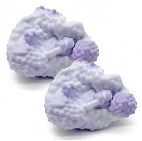 CAKEEYUM Lot de 2 Jouets Anti Stress, balles sensorielles à Billes sous Vide, pour Adultes et Enfants, pour soulager l'anxiété et favoriser la Concentration la Relaxation.