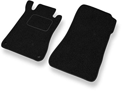 Mossa Alfombrillas adecuadas para Mercedes-Benz Classe C W203 (2000-2007) - alfombras para Coche - Color Negro 2