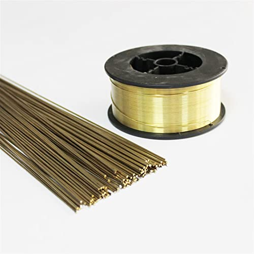 Schweißelektrode Tig Messing Lötstäbe Lötzinn Gas Schweißdraht Lötfüller Blech Reparatur Rund 0,8 mm 1 mm 1,6 mm 2 mm 2,5 mm 3 mm 4 mm 5 mm 6 Schweißstab (Größe: 1,2 mm 1 kg Rolle)