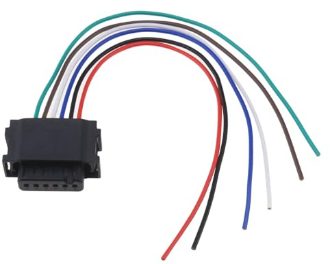 eMagTech Auto Radarsensor Anschlussstecker, Vorverdrahtet 6-polig Parksensor Kabelbaum Stecker 872-665-001 Kompatibel mit Mercedes-Benz W205 CS-Klasse, 15 cm
