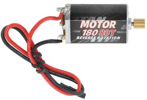 SUNGOOYUE 7,2 V 180 High Torque Brushed Motor, Eisen-Kupfer-RC-Motor-Ersatz für 1/18 RC Crawler Car (80T)