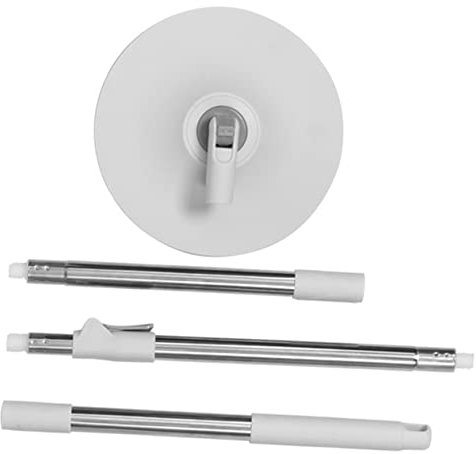 Fregona Recta Doméstica Giratoria Cubo, Acero Inoxidable
