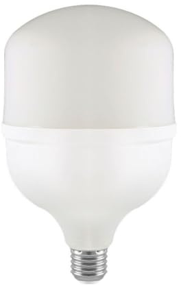 V-TAC LED Bulb - 50W Plastic T140 6500K E27 With E40 Ring