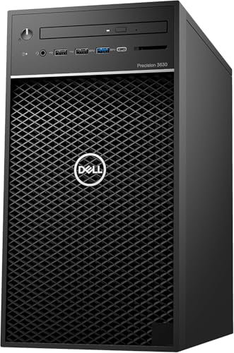 Dell Precision 3630 Tower Workstation Intel Core i7-8700K 32GB RAM 500GB SSD Win11 Pro (Generalüberholt)