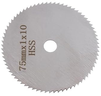 1 pz 3 pollici 75mm disco da taglio mini lama for sega circolare for legno plastica metallo utensili da taglio rotanti 72 denti