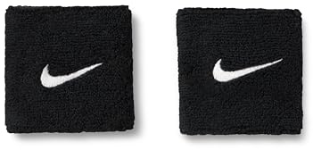 Nike Unisex Adult Swoosh Classic Wristband 2 Pack