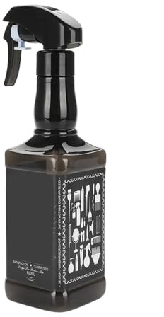 Moofey Water Spray Bottle, 500ml Plastic Hair Spray Bottles, Hairdressing Salon Barber Hair Tools