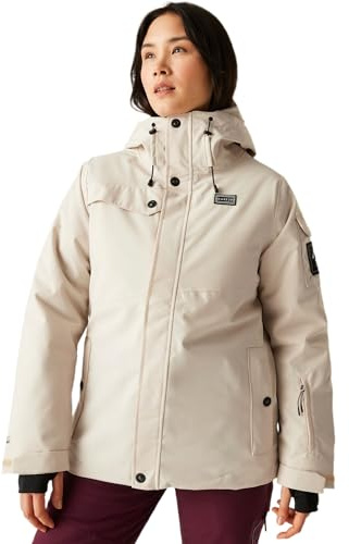 Dare 2B Ski Life Damen Skimantel, atmungsaktiv, wasserdicht, Grey Morn, 40