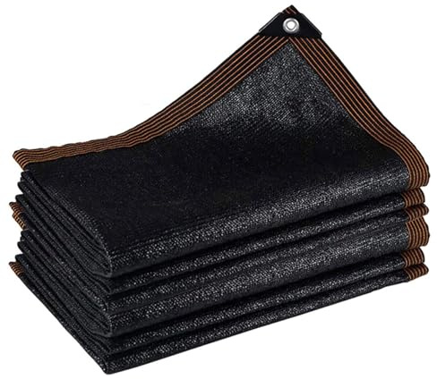 Mallas de Sombreo Jardin Sombra Solar Solar Sombra Paño Protectora a Prueba De Viento HDPE - para Suculentas Balcón Techo,5x5m