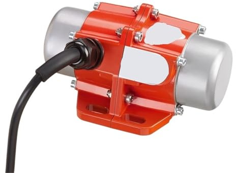 Motore vibratore, Motore vibrante per vibratore per calcestruzzo, custodia con velocità regolabile da 30 W 3000 giri/min per tavolo,Forza di vibrazione regolabile