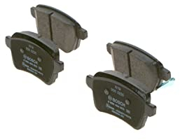 Bosch BP1976 - Pastiglie Freni Auto, Asse Posteriore - Qualità Bosch - Riduzione del Rumore e della Polvere - Certificazione ECE-R90 - Senza Rame - 1 Confezione da 4 Pastiglie