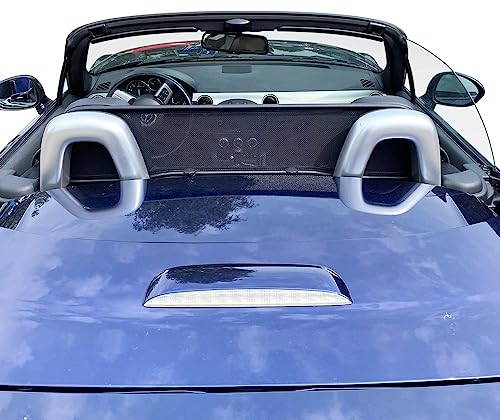 Aperta Windschott passend für Mazda MX-5 (2005-2014) NC 100% Passgenau OEM Qualität Schwarz Windstop Windabweiser