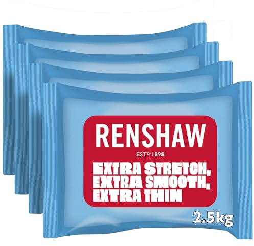 Renshaw Pâte à Sucre Extra Blanc Naturel 10 kg