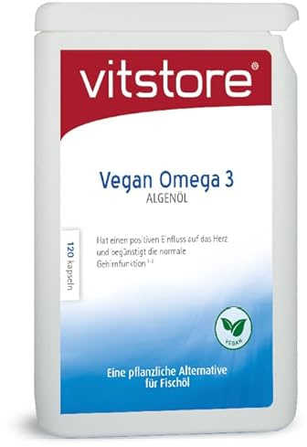 Vegan Omega 3 Algenöl DHA - Günstige Wirkung auf das Herz