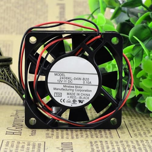 NMB 2406KL-04W-B20 6CM 6015 12V 0.10A cpu mute cooling fan
