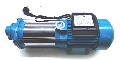 Kreiselpumpe 1300W/2200W/2500W, Gartenpumpe Hauswasserwerk, Wasserpumpe 220V Mit Laufradgehäuse aus Edelstahl und Achse aus Edelstahl für WasserverGärten Hotels Fabriken Minen (1300, Watt)