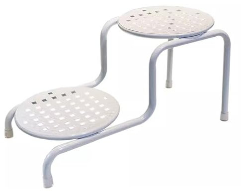 Eisenblumenständer Balkonblumentopfständer Desktop-Kleinblumenständer Grünpflanzenständer Gartenpflanzenständer (Color : B, S : 40X19X20CM)