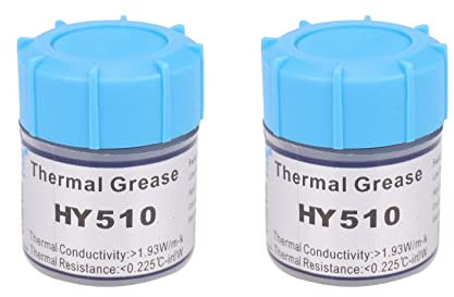 Uikdjgu 2X HY510 10G Pasta de Grasa Conductora TéRmica Gris para Enfriamiento de Chipset de CPU GPU