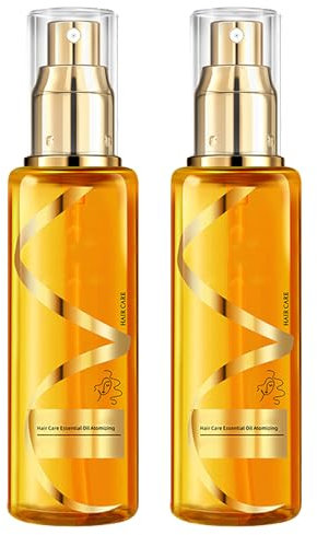 KOAHDE Huile Capillaire Soyeuse Hydratante et Fortifiante,Huile Essentielle de Traitement,Essentielle de Soin Souple,Huile pour Cheveux Secs,1PC