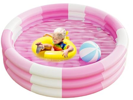 Piscina per bambini | Piscina per bambini gonfiabile – Giocattolo acquatico ispessito tappetino da nuoto per il bagno a casa giardino terrazza