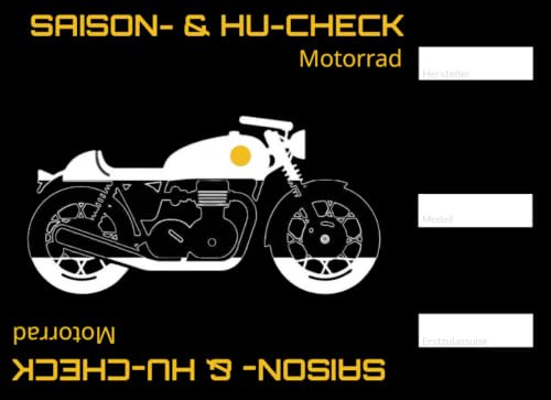 Saison- & HU-Check Motorrad (Servicehefte & Checklisten)