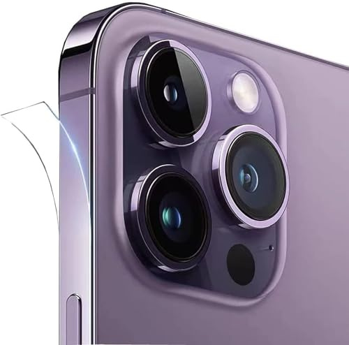 Cmeilau Film de cadre latéral Skin Anti-Scratch Border Sticker compatible avec iPhone 17 Air Pro Max 16 15 Série, Transparent HD Téléphone Matte Cadre d'aluminium Film Protecteur côté protecteur