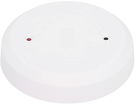 Rosvola Detector de Rotura de Vidrio con Cable, de Alarma Ultrasensible para Seguridad del Hogar, Montaje en Pared de Techo con Diseño a Prueba de Manipulaciones
