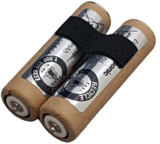 Panasonic kit 2x batterie accumulatori Ni-mh 1100mAh EU rasoio ER1511 ER1611