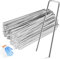 50 x 150mm multiuso a forma di U in acciaio galvanizzato Garden picchetti di fissaggio,2.98 mm di spessore filo di acciaio zincato
