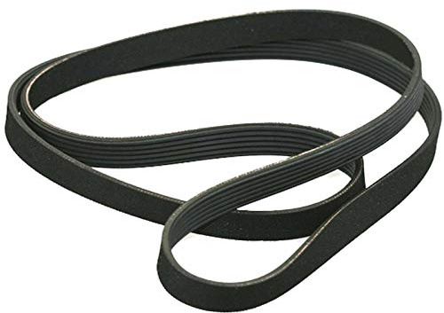 Spares2go 1227H6 Courroie d'entraînement Poly V pour machine à laver White Knight WM105V, WM105VB, WM105VS (1227 mm, H6-6 dents)