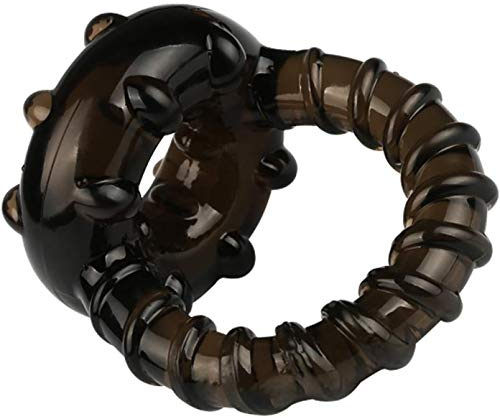 Silikon Penis Ring für Männer, Dual Ring für Paare | Weich, Zeitverzögerung, Sexspielzeug, Liebhaber