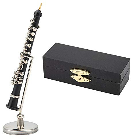 Qiterr Oboe Mini Musikinstrument Modell Geschenk Dekoration