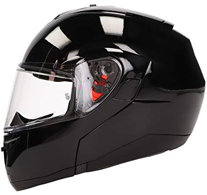 MT Optimus Motorrad-Helm Klapp-Helm Modular-Helm Flip-up Integral-Helm Motorrad-Helm Roller-Helm Full-Face Cruiser ECE 22.05 (Schwarz, S)