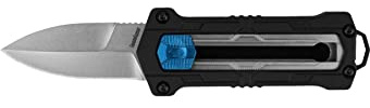 Kershaw Kapsule Sliding Button Lock, 1190, Schwarz