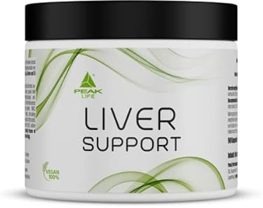 PEAK Liver Support - 90 Kapseln I 15 Portionen I Leber Unterstützung I Inositol I NAC I Pflanzenextrakte I Cholin I Artischoken Extrakt I vegan