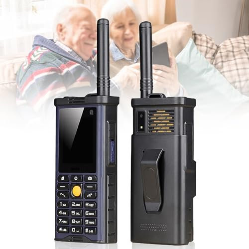 Basic Cell Phone for The Elderly, Unlocked 2G Mobile Phone with Big Buttons, Backup Dumb Phone with GSM Standard, Supports Dual SIM + SD Card,No Internet,Purple
