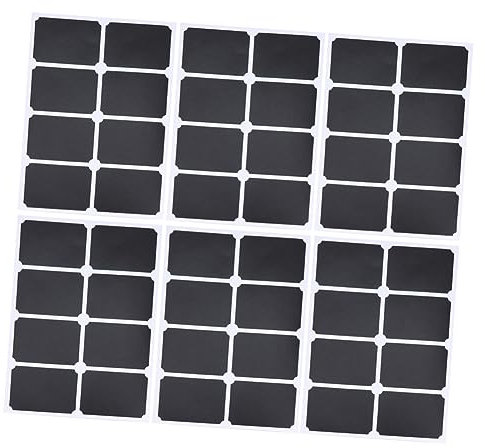 HOODANCOS 10blätter Tafelaufkleber Schwarz Löschbare Etiketten Aus Pvc Für Glasflaschenkanister Beschreibbare Aufkleber Kreative Etiketten Für Küche Oder