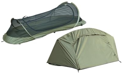 Outdoor Lightweight Tent Tactical Shelter Marching Bed Mosquito Net Anti-Waterproof Field Camping