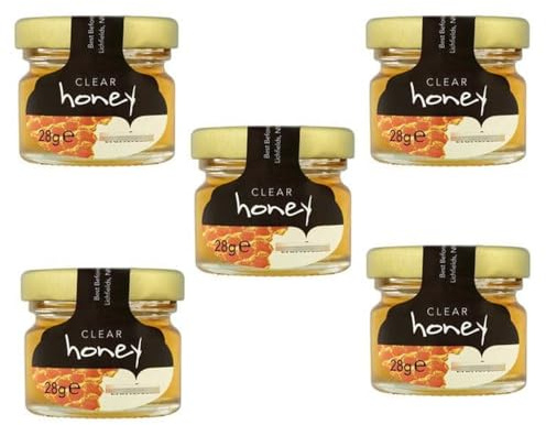 Clear Honey Individual Portions 5 x 28g - Pure, Natural Goodness