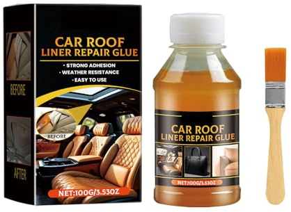 Reparaturklebe für Auto-Dachscheibe,Auto-Dachscheibe,Langlebig und stabil,Anpasste Auto-Decken,Sofas,Leder 100g