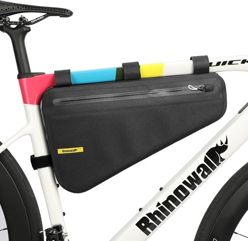 abamita Fahrrad Rahmentasche Wasserdicht 4L Oberrohrtasche Dreieckstasch für MTB Rennrad Gravel Bike Radfahren zur Arbeit und Outdoor
