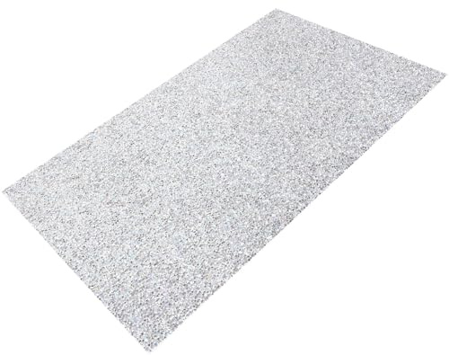 OSALADI Glitzernde Schützt Maniküretisch aus Kunststoff und Künstlichen Strasssteinen Schreibtischunterlage und Ermüdung Beim Nageldesign Nagel