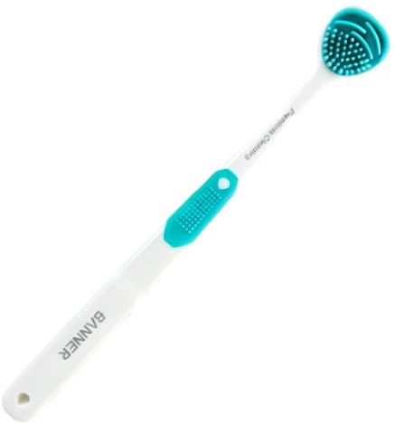 Brosse Langue Gratte Langue Poils Doux Haleine Fraîche Ergonomique | Poils souples flexibles, nettoyage doux sans irritation, manche ergonomique antidérapant, aide à réduire les bactéries buccal