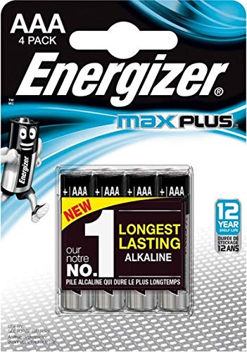 ENERGIZER Pack of 10 Blister Packs of 4 Alkaline Batteries MAX PLUS AAA/LR03 1.5V