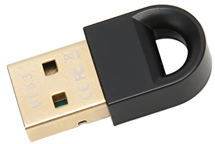 Adaptador USB Bluetooth para PC, Mini Bluetooth 5.3 Dongle Receiver Compatible con 11 10 8, para Computadora de Escritorio, Computadora Portátil, Mouse, Impresoras,
