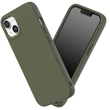RhinoShield SolidSuit Hülle für iPhone 13 Mini | Fallschutz nach Militärstandard, klassisches Design, schlankes Profil, minimalistischer Stil