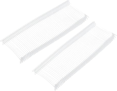 QUARKZMAN 1000pcs 30mm Navetes Púas para Precio Etiquetado Pistola Estándar Fijación Etiqueta Tag Gun Precio Alfileres Pasadores Sujetadores para Precio Regalo Ropa Bolso, Transparente