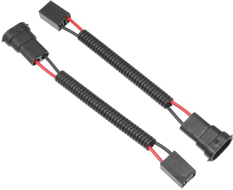 MACHSWON 2 Stück H8 H9 H11 Stecker auf H7 Buchse Pigtail Wire Socket