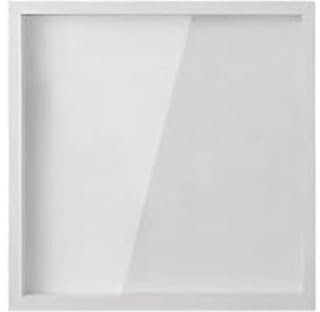 Begchy Scatola dei da 25,4 cm, per concerti e viaggi, con apertura dall'alto, con fessura, trasparente, con cornice in memoria, colore